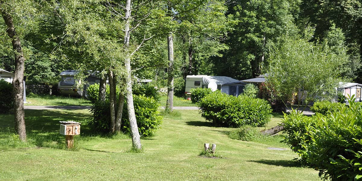 Emplacement de camping - Aulus-les-Bains